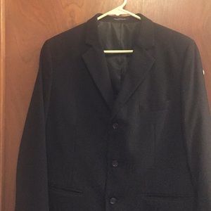 Calvin Klein black coat blazer jacket size 20